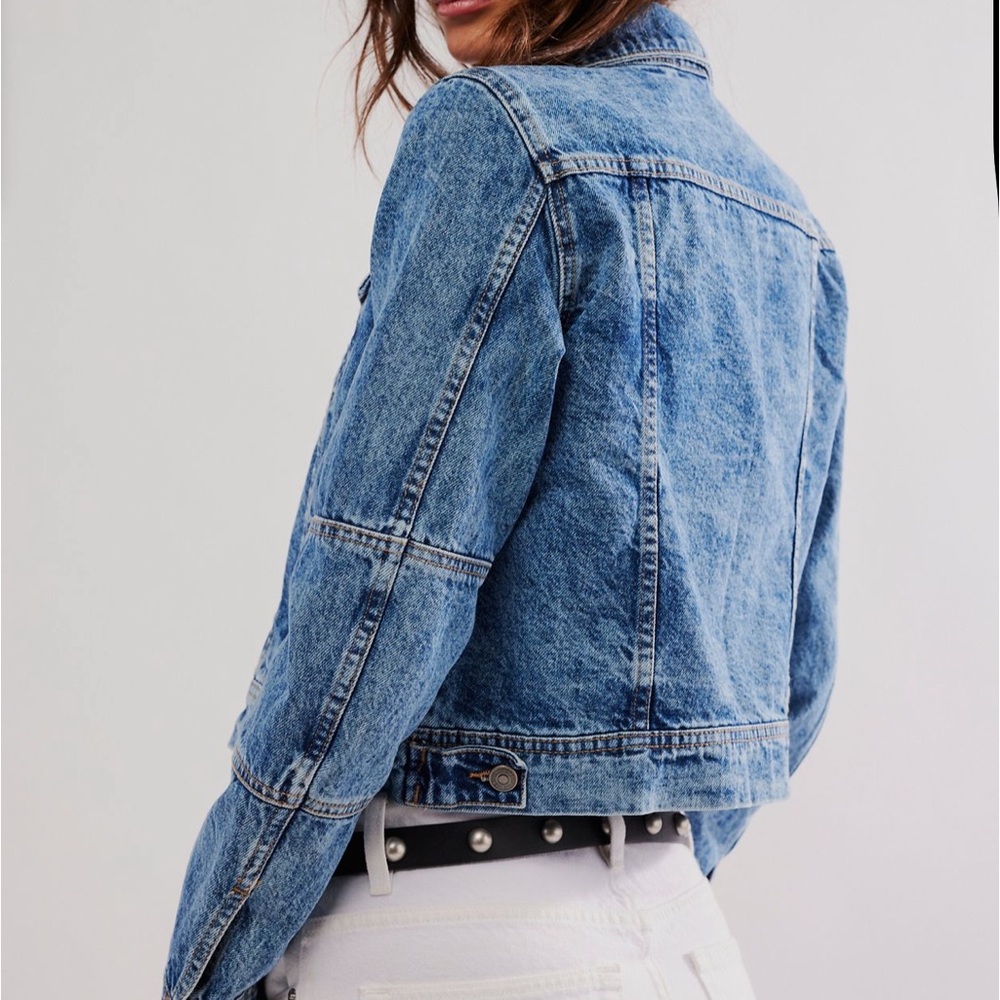 Free People Rumors Denim Jacket
